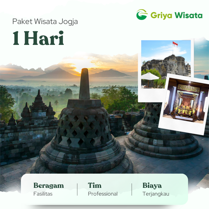 Paket Wisata Jogja 1 Hari