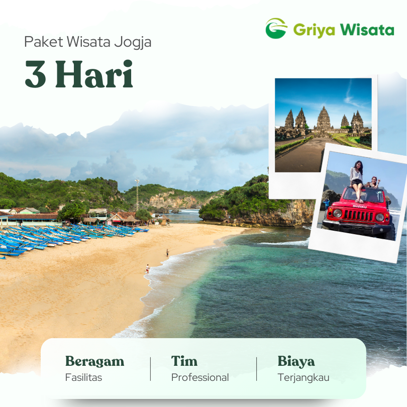 Paket Wisata Jogja 3 Hari