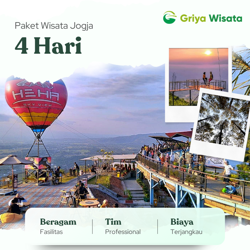 Paket Wisata Jogja 4 Hari